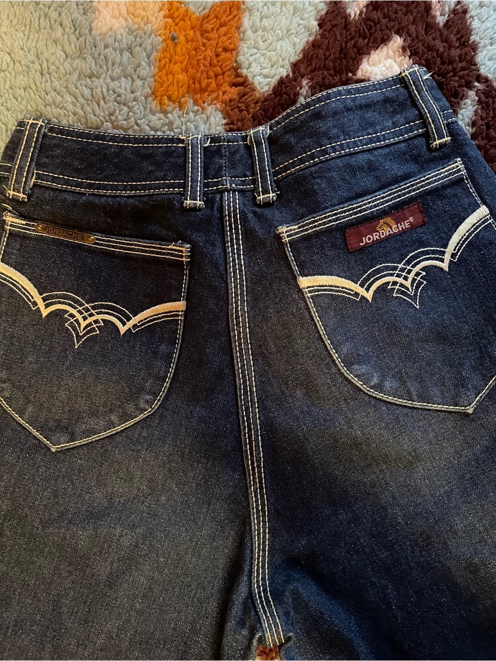 Vintage 80s Jordache Jeans Women’s Size 30 – High Waist Dark Wash Horse Logo